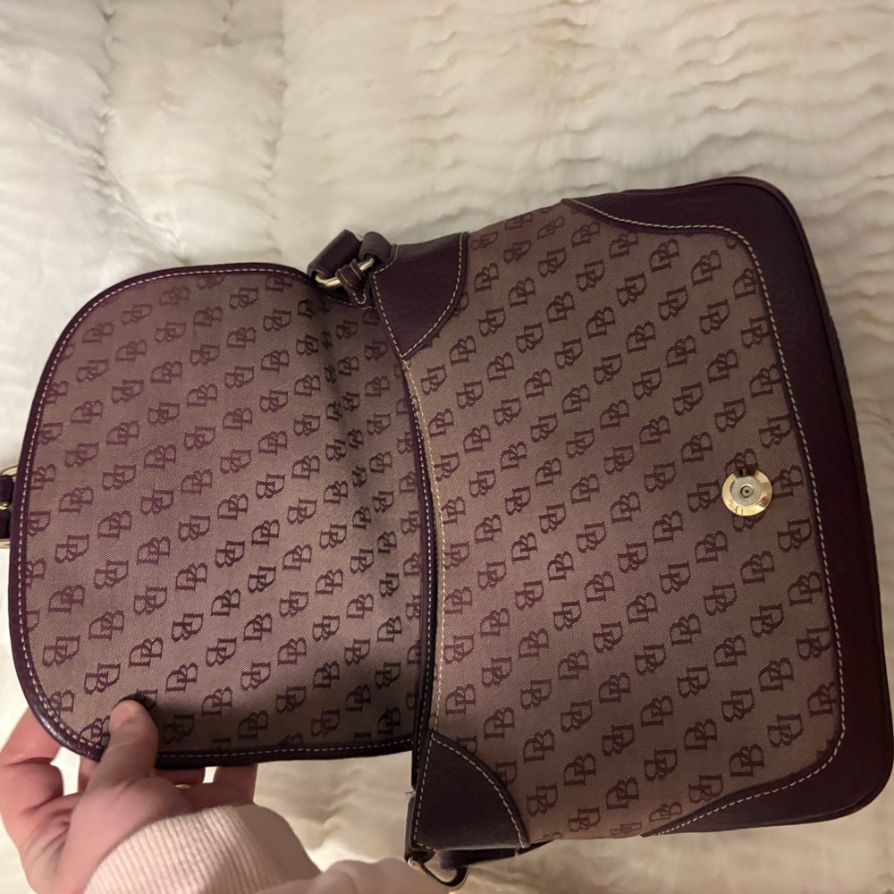 Dooney & Bourke Purple Crossbody Bag